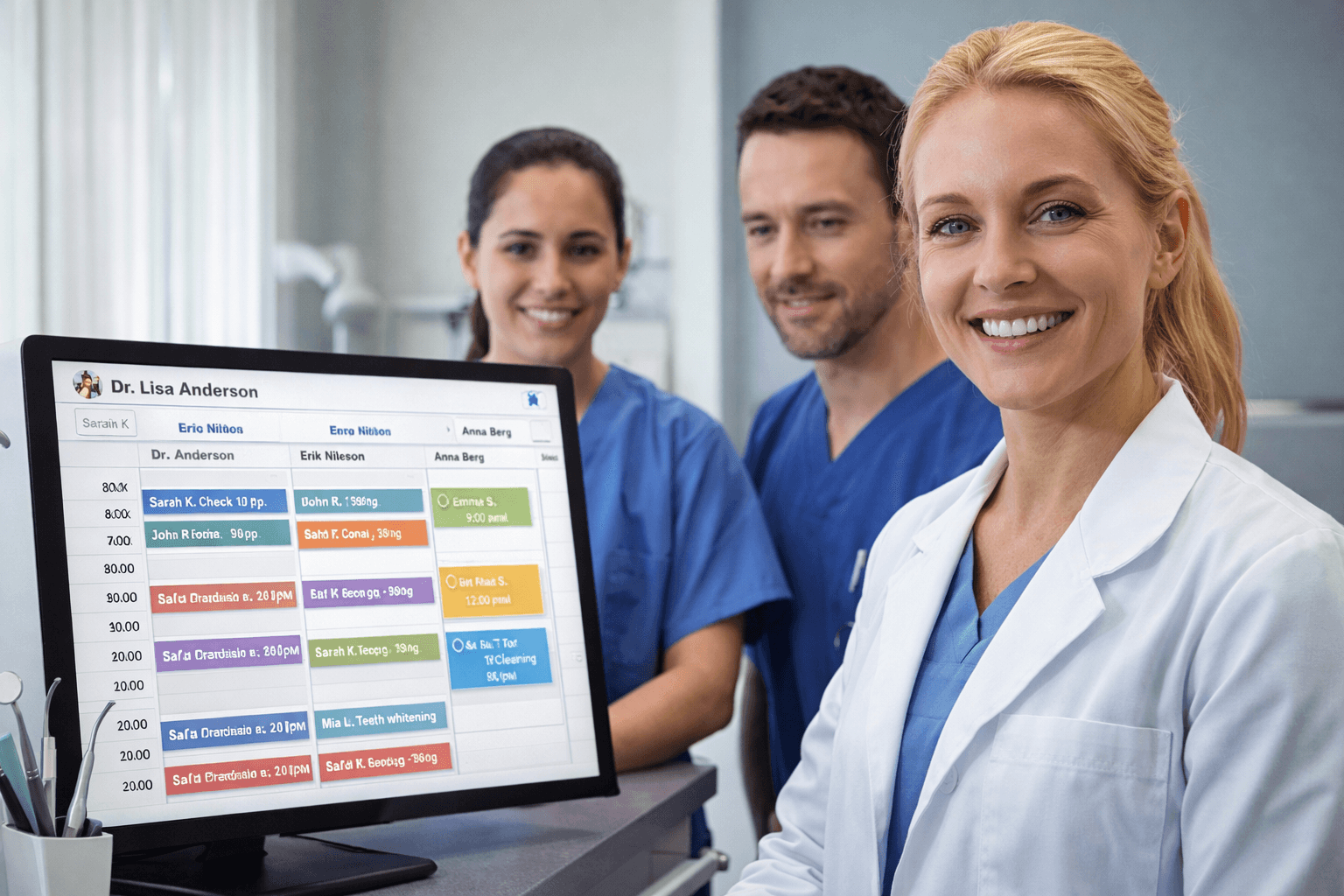Provider schedules stay visible preview for Dental clinics