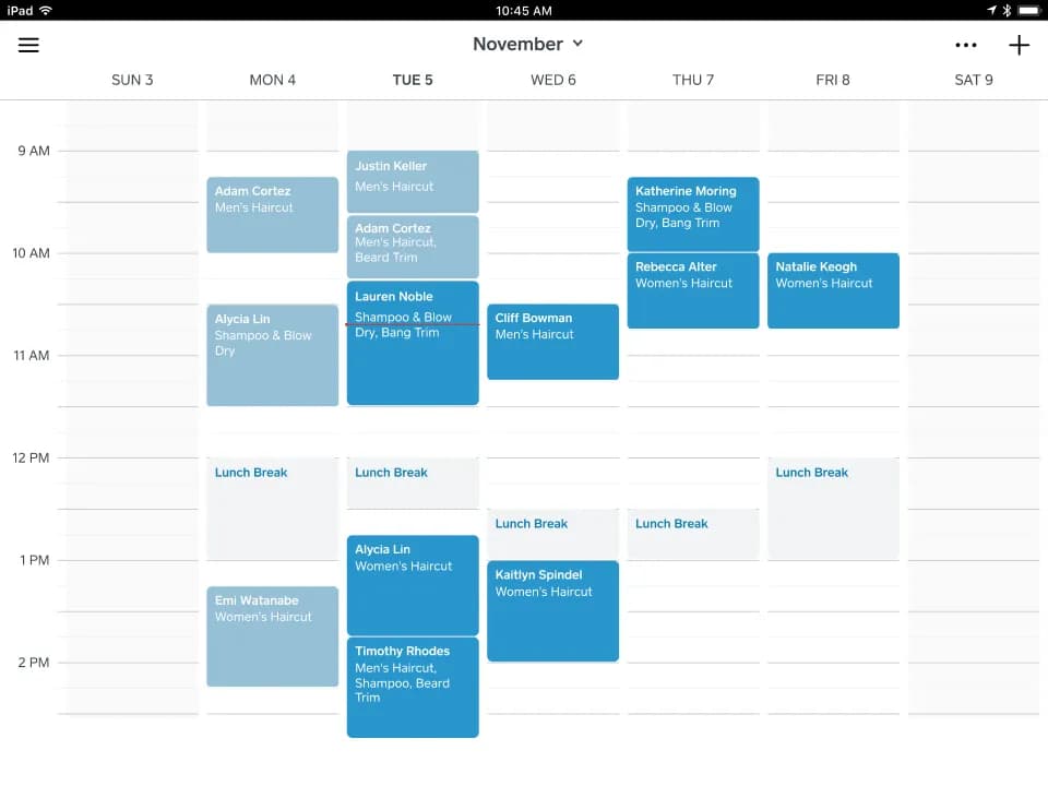 Square Appointments booking software for service businesses